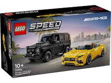 Load image into Gallery viewer, Lego Speed Champions 76924 Mercedes-AMG G 63 &amp; Merc AMG SL63
