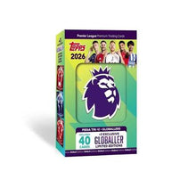 Load image into Gallery viewer, Topps Premier League Trading Card Game: 2026 Mega Tin Assortment
