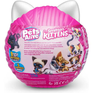 Pets Alive by ZURU Smitten Kittens Interactive Plush Assortment