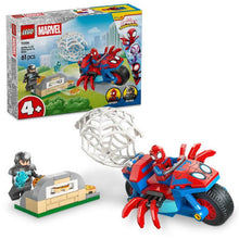 Load image into Gallery viewer, Lego  Marvel Spidey And His Amazing Friends Spidey On His Motorcycle Vs. Rhino 11206
