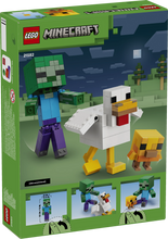 Load image into Gallery viewer, Lego Minecraft Chicken Jockey Building Toy Decor 21582
