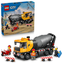 Load image into Gallery viewer, Lego City Cement Mixer Construction Toy For Kids 60478
