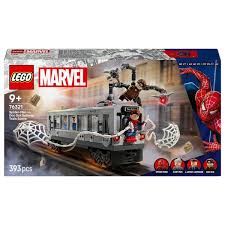 LEGO Marvel 76321 Spider-Man vs. Doc Ock Subway Train Scene Set