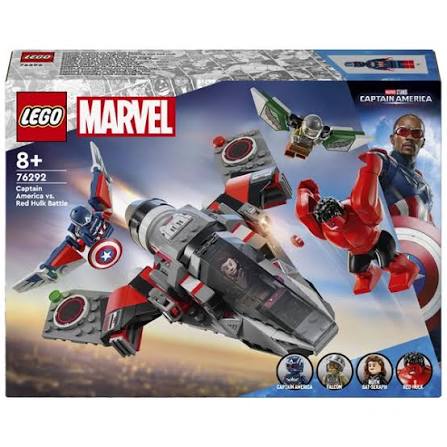 Lego 76292 Captain America Vs Red Hulk Battle