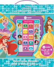 Load image into Gallery viewer, Disney Princess: Dream Big, Princess Me Reader Electronic Reader and 8-Book Library Sound Book Set
