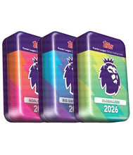 Load image into Gallery viewer, Topps Premier League Trading Card Game: 2026 Mega Tin Assortment
