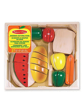 Load image into Gallery viewer, Melissa&amp;Doug Wooden Cutting Food
