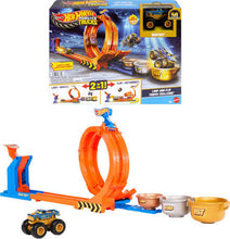 Load image into Gallery viewer, Hot Wheels Monster Trucks 1:64 Loop &amp; Flip Trophy Challenge
