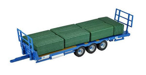 Britains 1:32 Kane Bale Trailer and Bales Set 43218