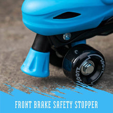 Load image into Gallery viewer, Xootz Quad Skates Blue 13-3 (32-35)
