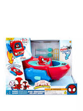 Load image into Gallery viewer, Marvel Spidey And His Amazing Friends 2-In-1 Spidey Transforming Web-Wave Cruiser
