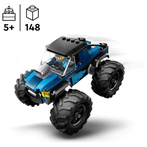 LEGO City 60402 Blue Monster Truck Set