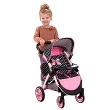 Load image into Gallery viewer, Bayer Twin Dolls Pram With Bag
