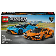 Load image into Gallery viewer, LEGO Speed Champions 77238 Lamborghini Revuelto &amp; Huracan STO Set
