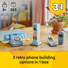 LEGO Creator 31174 3-in-1 Retro Telephone Set
