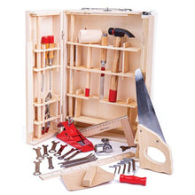 Load image into Gallery viewer, Wooden Junior Tool Box
