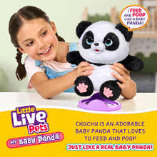 Load image into Gallery viewer, Little Live Pets Interactive Plush My Baby Panda ChuChu
