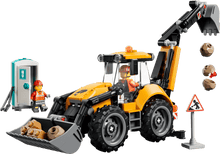 Load image into Gallery viewer, Lego City 60480 Yellow Backhoe Loader
