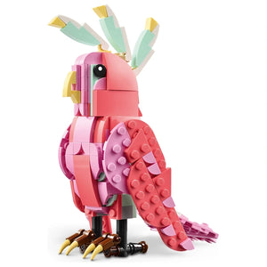 LEGO Creator 31170 3-in-1 Wild Animals: Pink Flamingo Set