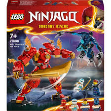 LEGO NINJAGO 71808 Dragons Rising Kai’s Elemental Fire Mech Set