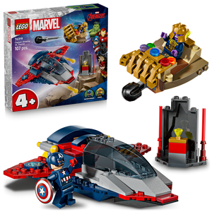 Lego Marvel 76319 Captain America vs. Thanos