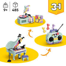 Load image into Gallery viewer, Lego Creator 3 In 1 Music Decor Piano With Cat 31392
