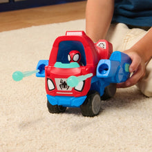 Load image into Gallery viewer, Marvel Spidey And His Amazing Friends 2-In-1 Spidey Transforming Web-Wave Cruiser
