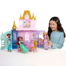 Load image into Gallery viewer, Disney Princess Fold N' Go Castle With Rapunzel Doll
