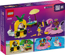 Load image into Gallery viewer, LEGO Friends Unicorn &amp; Flamingo Pool Party Toy Building Set 42658 launching 1st June 2025
