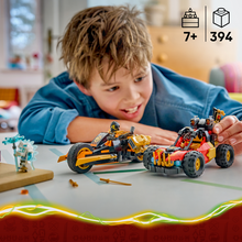 Load image into Gallery viewer, Lego Ninjago Kai And Cole’s Combiner Vehicles 71864
