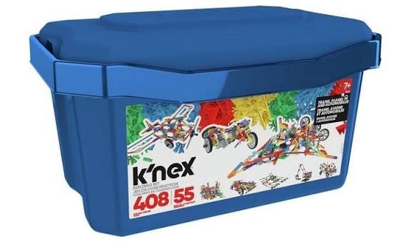 Knex 408pc 55 Model Tub Construction Playset