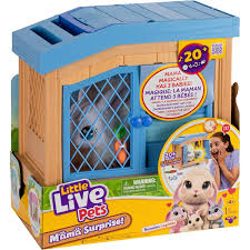 Little Live Pets Mama Surprise Bunny Plush Toy Playset