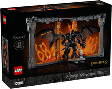 Load image into Gallery viewer, LEGO Icons
The Lord of the Rings: Balrog Book Nook 10367
