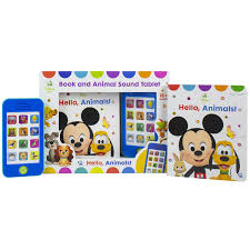 Disney Baby Hello Animals with Book and Sound Tablet