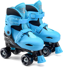 Load image into Gallery viewer, Xootz Quad Skates Blue 13-3 (32-35)
