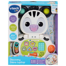 Load image into Gallery viewer, Vtech Baby Discovery Zebra Laptop

