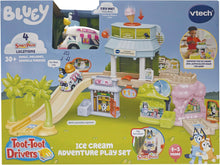 Load image into Gallery viewer, VTech Toot Toot Bluey Ice Cream Adventure Playset
