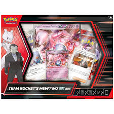 Pokémon Trading Card Game Team Rocket Mewtwo Ex Box