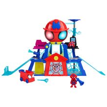 Load image into Gallery viewer, Marvel Spidey And His Amazing Friends Rescue-Webs Web-Quarters Playset
