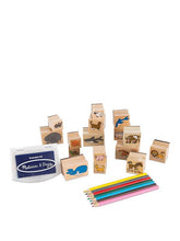 Load image into Gallery viewer, Melissa &amp; Doug Animal Stamp Set
