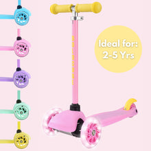 Load image into Gallery viewer, Boldcube Teeny 3 Wheel Scooter Pink
