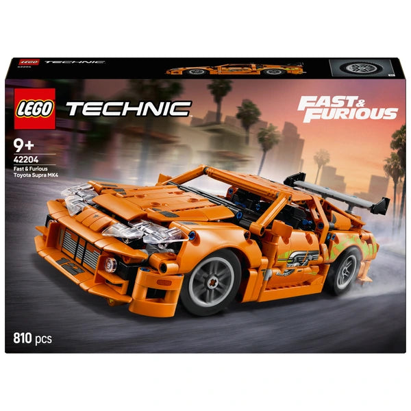 LEGO Technic 42204 Fast and Furious Toyota Supra MK4 Car Set