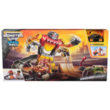 Load image into Gallery viewer, Monster Jam Smash &amp; Bash 1:64 SmashBot Playset
