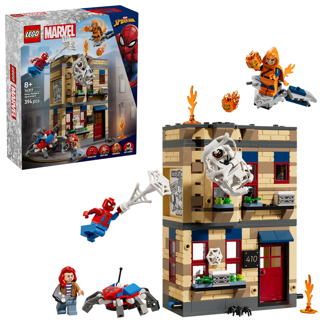 Lego Marvel Spiderman 76317 Peter Parkers Apartment