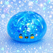 Load image into Gallery viewer, Crazy Fun Mystery Squishy Dumpling - Blue Holographic Edition
