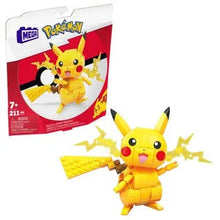 Load image into Gallery viewer, MEGA Building Blocks Pokémon Pikachu 211 Piece Set
