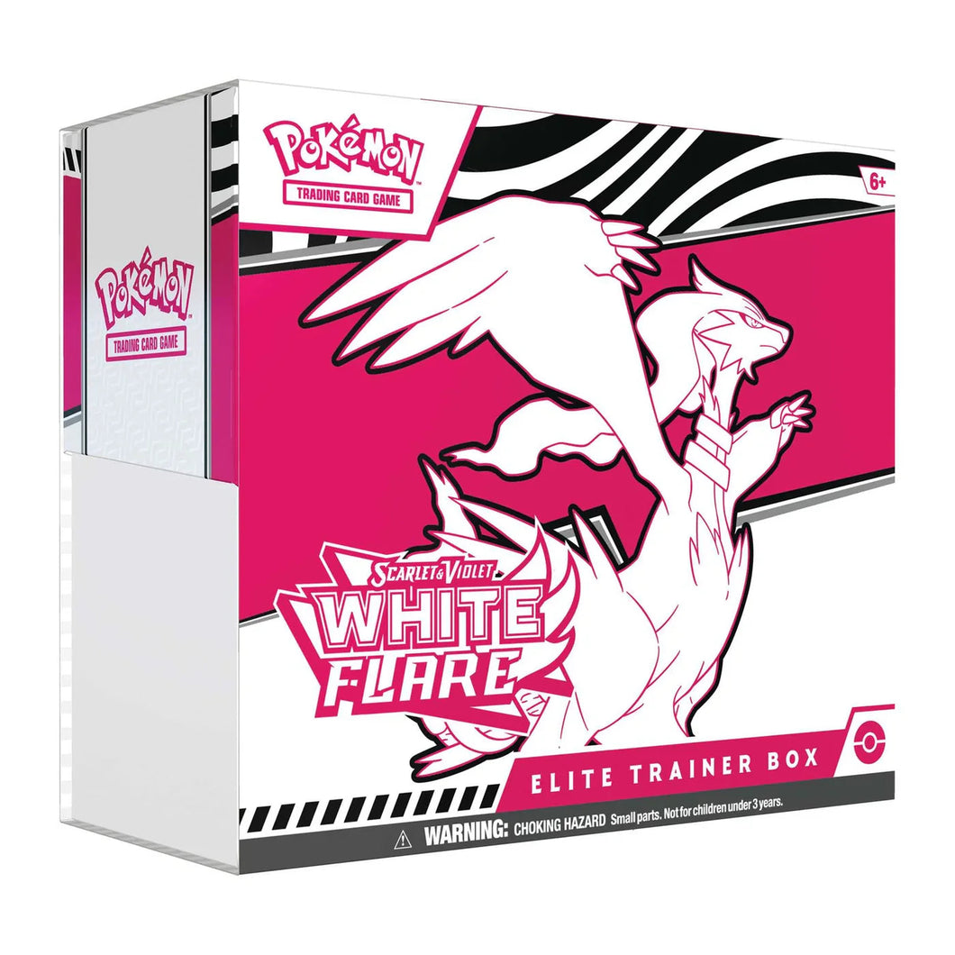 Pokémon Trading Card Game (TCG): Scarlet & Violet White Flare Elite Trainer Box 1 per customer