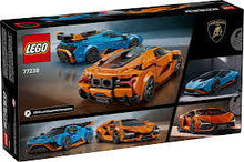 Load image into Gallery viewer, LEGO Speed Champions 77238 Lamborghini Revuelto &amp; Huracan STO Set
