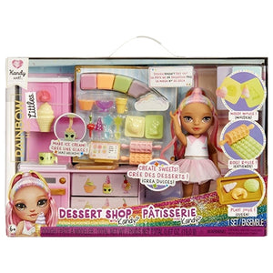 Rainbow High Dessert Shop with Littles Doll Kandy Playset