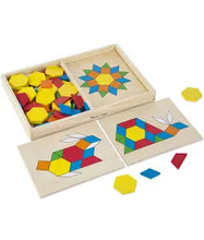 Load image into Gallery viewer, Melissa &amp; Doug Pattern Blocks and Boards
